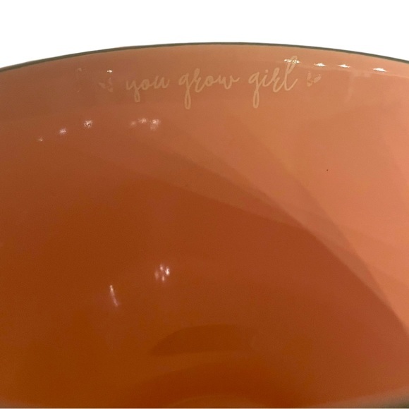 Coffee or Tea Flowers Mug “Bloom with Grace” outside &‎ “You Grow Girl” inside - Picture 3 of 7